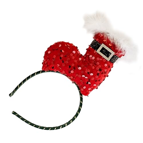 Uqezagpa Pailletten-Hut, Stirnband, Weihnachts-Kopfbedeckung, Weihnachtsfeier, Foto-Requisiten, Hut, Party-Kopfbedeckung, Cosplay-Zubehör, Stirnbänder für Frauen Uqezagpa Pailletten-Hut, Stirnband, Weihnachts-Kopfbedeckung, Weihnachtsfeier, Foto-Requisiten, Hut, Party-Kopfbedeckung, Cosplay-Zubehör, Stirnbänder für Frauen von Uqezagpa