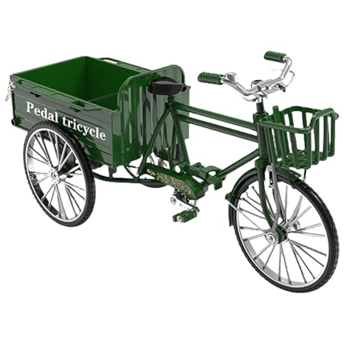 Uqezagpa Retro-Metall-LKW-Modell mit drei Rädern, nostalgisches Dreirad, Spielzeug für Zuhause, Büro, Dekoration mit Tragen Uqezagpa Retro-Metall-LKW-Modell mit drei Rädern, nostalgisches Dreirad, Spielzeug für Zuhause, Büro, Dekoration mit Tragen von Uqezagpa