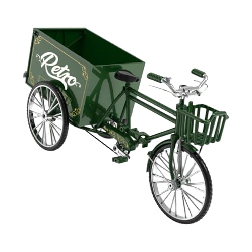 Uqezagpa Retro-Metall-LKW-Modell mit drei Rädern, nostalgisches Dreirad, Spielzeug für Zuhause, Büro, Dekoration mit Tragen Uqezagpa Retro-Metall-LKW-Modell mit drei Rädern, nostalgisches Dreirad, Spielzeug für Zuhause, Büro, Dekoration mit Tragen von Uqezagpa