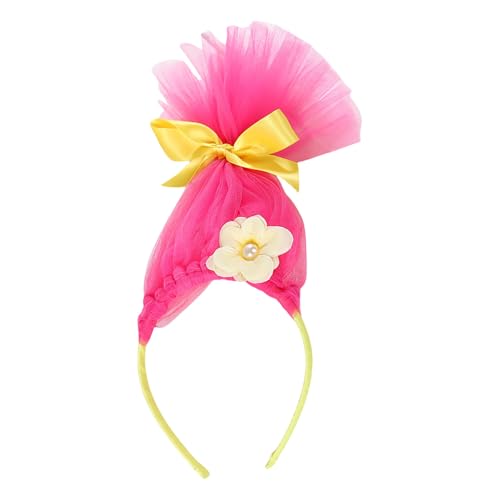 Uqezagpa Schöne Tulle Stirnband Für Kleine Mädchen Cosplay Hair Accessoires Kinder Geburtstagsfeier Kopfbewegung Schöner Haare Hoop von Uqezagpa