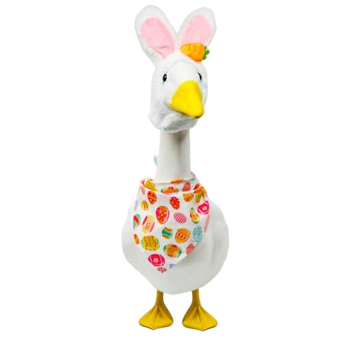 Uqezagpa Stylish Themengäste Outfit Mit Schönen Kaninchen Ohrhut Und Farbenfrohen Schal Für Rasendekoration Goosen Outfit Uqezagpa Stylish Themengäste Outfit Mit Schönen Kaninchen Ohrhut Und Farbenfrohen Schal Für Rasendekoration Goosen Outfit von Uqezagpa