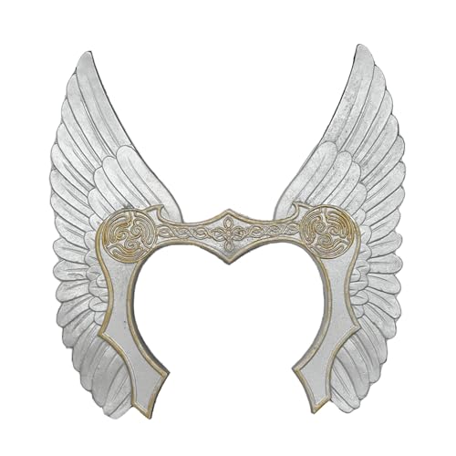 Uqezagpa Valkyrja Krieger Stirnband Valkyrja Haarschmuck Norses Halloween Cosplay Kostüm für Frauen Mädchen Norses von Uqezagpa