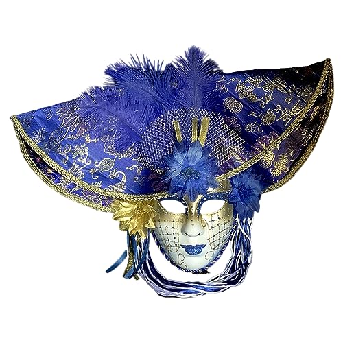 Uqezagpa Vollgesichtsmaskerade Halloween Karneval Kostüme Hochzeit Party Bälle Abschlussball für Damen Herren Damen für Maskerade Uqezagpa Vollgesichtsmaskerade Halloween Karneval Kostüme Hochzeit Party Bälle Abschlussball für Damen Herren Damen für Maskerade von Uqezagpa