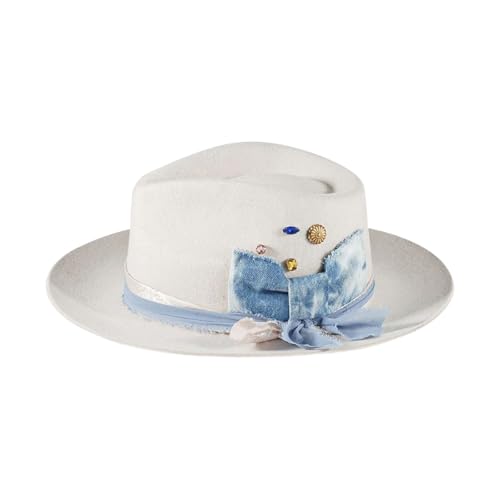 Uqezagpa Wollmütze, modisch, dekorativer Hut, Kostüm, Karneval, warm, bequem, für Reisen und Freizeit, Unisex, stilvoll Uqezagpa Wollmütze, modisch, dekorativer Hut, Kostüm, Karneval, warm, bequem, für Reisen und Freizeit, Unisex, stilvoll von Uqezagpa