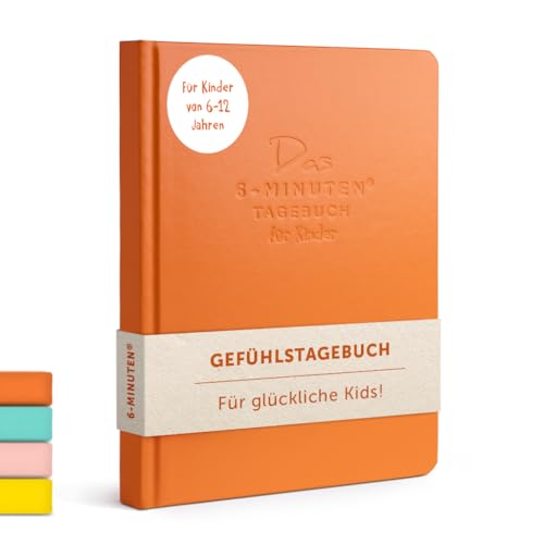 6-Minuten Gefühlstagebuch Kinder 6-13 Jahre - Tagebuch Mädchen & Jungs - Tagebuch Kinder zum Gefühle verstehen, Selbstbewusstsein & Achtsamkeit aufbauen 6-Minuten Gefühlstagebuch Kinder 6-13 Jahre - Tagebuch Mädchen & Jungs - Tagebuch Kinder zum Gefühle verstehen, Selbstbewusstsein & Achtsamkeit aufbauen von UrBestSelf