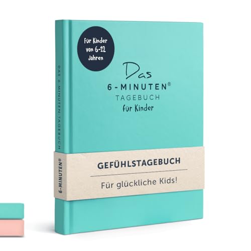 6-Minuten Gefühlstagebuch Kinder 6-13 Jahre - Tagebuch Mädchen & Jungs - Tagebuch Kinder zum Gefühle verstehen, Selbstbewusstsein & Achtsamkeit aufbauen 6-Minuten Gefühlstagebuch Kinder 6-13 Jahre - Tagebuch Mädchen & Jungs - Tagebuch Kinder zum Gefühle verstehen, Selbstbewusstsein & Achtsamkeit aufbauen von UrBestSelf
