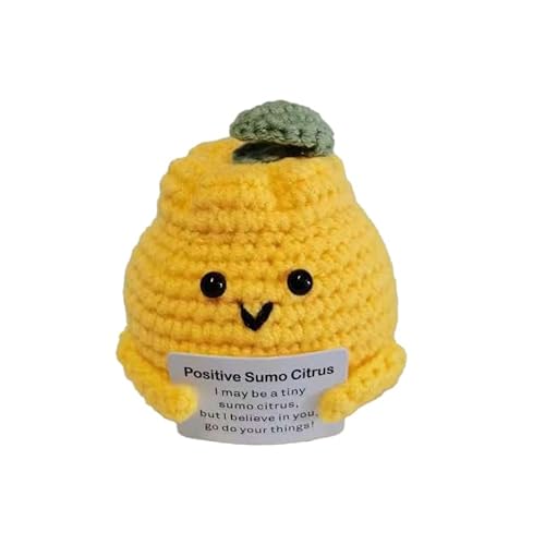 Urijk Pocket Hug Positive Kartoffel Mini-Plüsch Figuren Lustige Positive Anlage Puppe mit Positiver Karte Emotional Support Fruit Beste Aufmuntern Geschenke für Familie, Freunde, Patienten(7 * 5CM) von Urijk