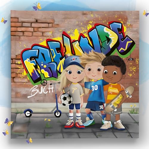 Urselli Freundebuch Schule: Freundschaftsbuch für die Grundschule - Freundebuch Schule Jungen & Mädchen, 1-4.Klasse, Meine Freunde Buch zum Ausfüllen, Geschenk für Schultüte, Einschulung, Schulanfang Urselli Freundebuch Schule: Freundschaftsbuch für die Grundschule - Freundebuch Schule Jungen & Mädchen, 1-4.Klasse, Meine Freunde Buch zum Ausfüllen, Geschenk für Schultüte, Einschulung, Schulanfang von Urselli