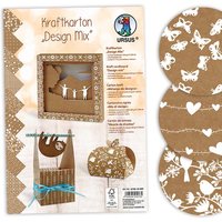 10 Blatt Kraftkarton zum Basteln in verschiedenen Designs 10 Blatt Kraftkarton zum Basteln in verschiedenen Designs von Ursus
