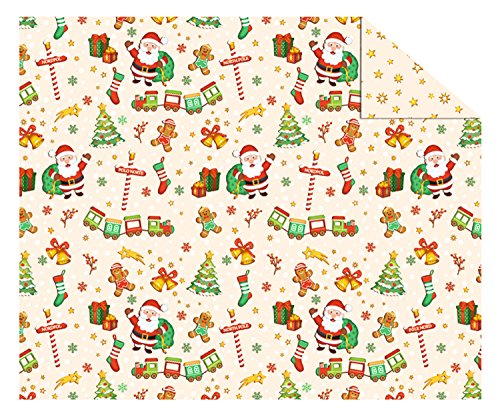 Ursus 11524601 - Fotokarton, Süße Weihnacht, DIN A4, 300 g/qm, beidseitig bedruckt, Vorder- und Rückseite in verschiedenen Motiven, aus Frischzellulose, Motiv 1, ideal für kreatives Basteln von Ursus