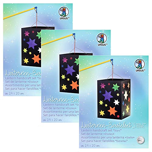 Ursus 2340099-3X Laternen-Bastelset Ursus 2340099-3X Laternen-Bastelset von Ursus