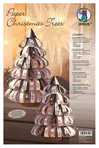 Ursus 24330099 - Designstreifen Paper Christmas Trees Country Ursus 24330099 - Designstreifen Paper Christmas Trees Country von Ursus
