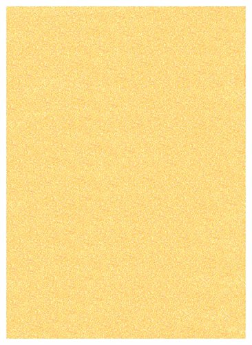 Ursus 3774678 - Fotokarton gold matt, DIN A4, 300 g/qm, 50 Blatt, durchgefärbt, hohe Farbbrillanz und Lichtbeständigkeit, aus frischzellulose, ideale Grundlage für kreative Bastelarbeiten von Ursus