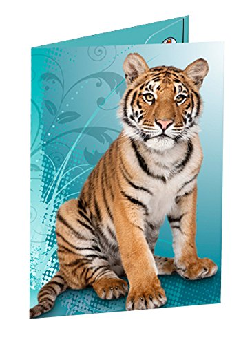 Ursus 5504004 - Sammelmappe mit Gummizug, Tiger petrol, DIN A3, aus Dulplxkarton, ideal zum Aufbewahrung und Transportieren von Zeichnungen, Bildern und Unterlagen Ursus 5504004 - Sammelmappe mit Gummizug, Tiger petrol, DIN A3, aus Dulplxkarton, ideal zum Aufbewahrung und Transportieren von Zeichnungen, Bildern und Unterlagen von Ursus