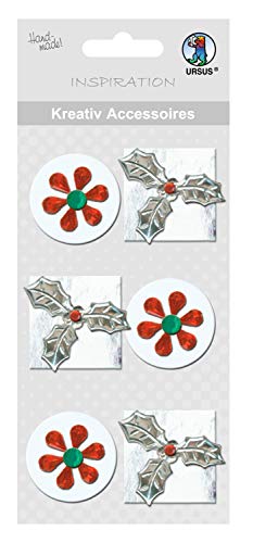 Ursus 56400056 - Kreativ Accessoires, Mistel und Blüten, aus hochwertigen Materialien, geeignet für Scrapbooking, Kartengestaltung und Dekoration von Geschenken Ursus 56400056 - Kreativ Accessoires, Mistel und Blüten, aus hochwertigen Materialien, geeignet für Scrapbooking, Kartengestaltung und Dekoration von Geschenken von Ursus