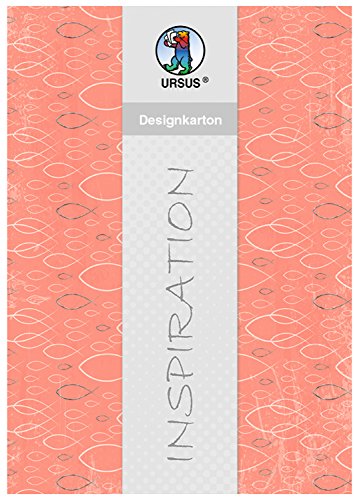 Ursus 62154603 - Designkarton Jesus Orange, Fische, DIN A4, 200 g/qm, 5 Blatt mit Banderole, einseitig bedruckt, folienveredelt in silber, ideal für kreatives Basteln Ursus 62154603 - Designkarton Jesus Orange, Fische, DIN A4, 200 g/qm, 5 Blatt mit Banderole, einseitig bedruckt, folienveredelt in silber, ideal für kreatives Basteln von Ursus