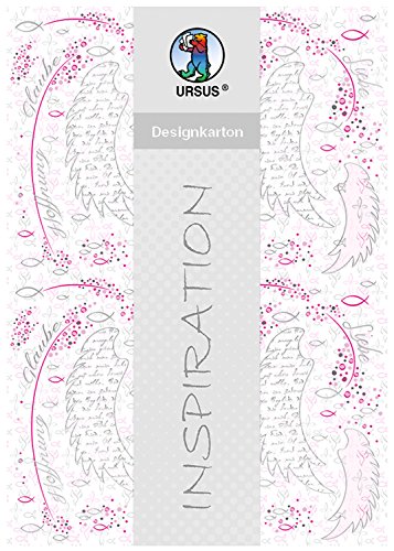 Ursus 62274601F - Designkarton Religion, pink/weiß, DIN A4, 5 Blatt, 200 g/qm, einseitig bedruckt, folienveredelt, ideal als Einladungs und Danksagungskarten oder für kreative Bastelarbeiten Ursus 62274601F - Designkarton Religion, pink/weiß, DIN A4, 5 Blatt, 200 g/qm, einseitig bedruckt, folienveredelt, ideal als Einladungs und Danksagungskarten oder für kreative Bastelarbeiten von Ursus