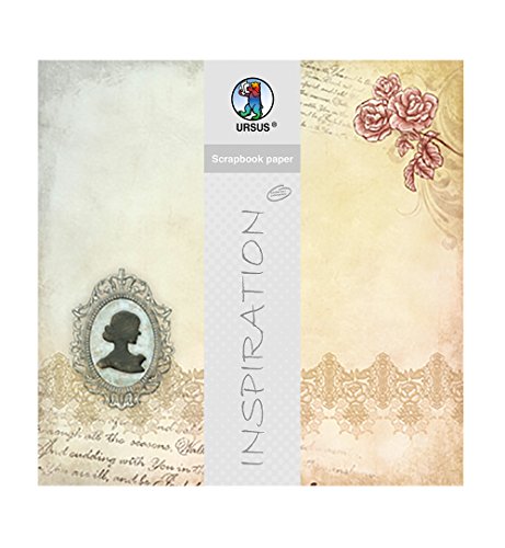 Ursus 703000287 - Premium Glitter Scrapbook paper, Frozen in time, ca. 30,5 x 30,5 cm, 190 g/qm, 5 Blatt mit Banderole, beidseitig bedruckt, Vorderseite mit Glitter veredelt, Motiv 287 Ursus 703000287 - Premium Glitter Scrapbook paper, Frozen in time, ca. 30,5 x 30,5 cm, 190 g/qm, 5 Blatt mit Banderole, beidseitig bedruckt, Vorderseite mit Glitter veredelt, Motiv 287 von Ursus