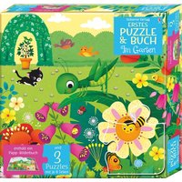 Erstes Puzzle & Buch: Im Garten von Usborne Publishing