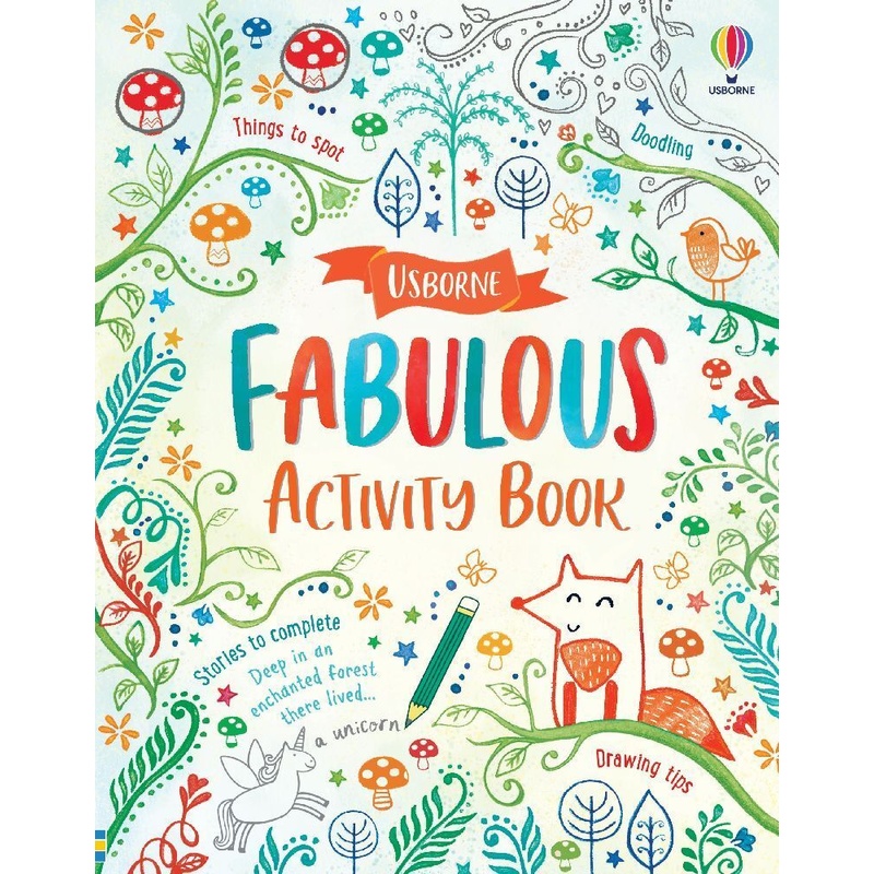Fabulous Activity Book von Usborne Publishing