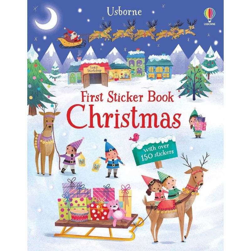 First Sticker Book Christmas von Usborne Publishing