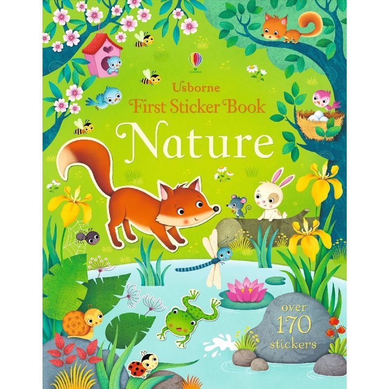 First Sticker Book Nature von Usborne Publishing
