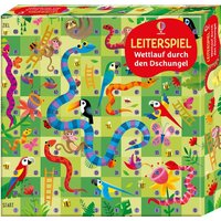 Leiterspiel: Wettlauf durch den Dschungel Leiterspiel: Wettlauf durch den Dschungel von Usborne Publishing