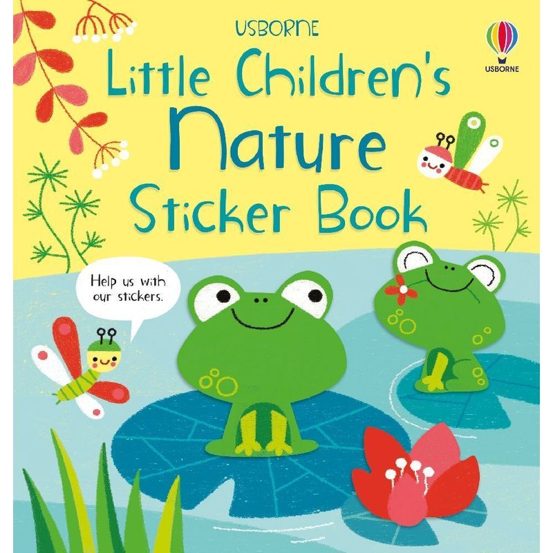 Little Children's Nature Sticker Book von Usborne Publishing