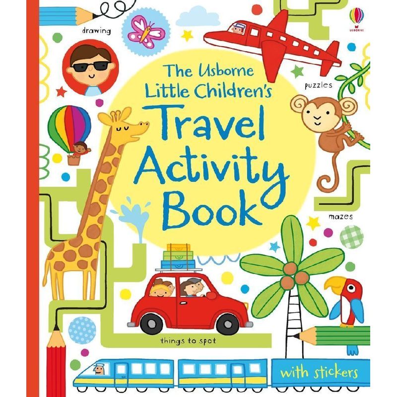 Little Children's Travel Activity Book von Usborne Publishing