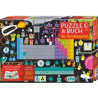 MINT - Wissen gewinnt! Puzzle und Buch: Das Periodensystem von Usborne Publishing