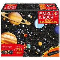 MINT - Wissen gewinnt! Puzzle & Buch: Unser Sonnensystem von Usborne Publishing