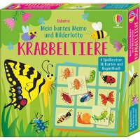 Mein buntes Memo und Bilderlotto: Krabbeltiere von Usborne Publishing