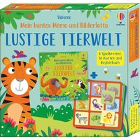 Mein buntes Memo und Bilderlotto: Lustige Tierwelt Mein buntes Memo und Bilderlotto: Lustige Tierwelt von Usborne Publishing