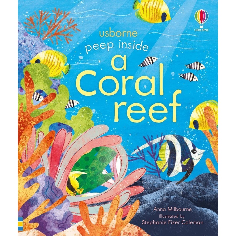 Peep inside a Coral Reef von Usborne Publishing