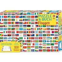Puzzle & Buch: Flaggen von Usborne Publishing