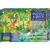 Puzzle & Buch: Im Dschungel Puzzle & Buch: Im Dschungel von Usborne Publishing