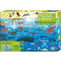Puzzle & Buch: Tiere im Ozean Puzzle & Buch: Tiere im Ozean von Usborne Publishing