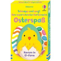 Schnapp und weg! Das superschnelle Kartenspiel: Osterspaß von Usborne Publishing