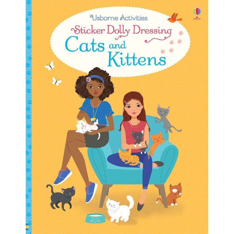 Sticker Dolly Dressing Cats and Kittens von Usborne Publishing