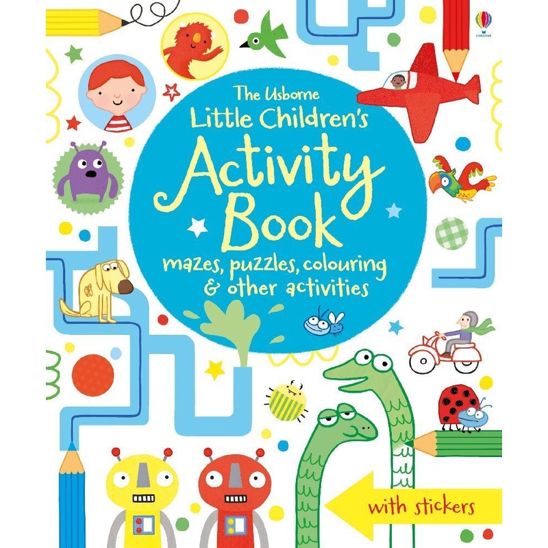 Little Children's Activity Book mazes, puzzles, colouring & other activities von Usborne Publishing