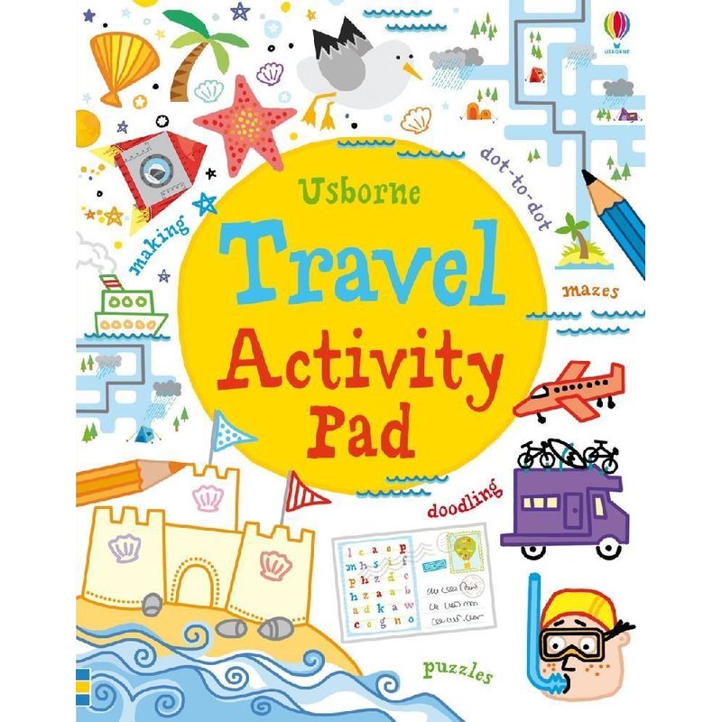 Travel Activity Pad von Usborne Publishing