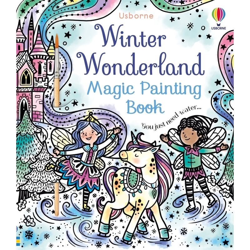 Winter Wonderland Magic Painting Book von Usborne Publishing