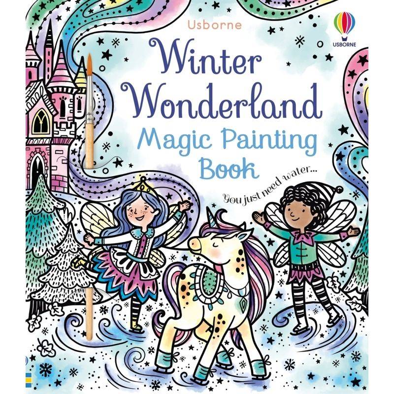 Winter Wonderland Magic Painting Book von Usborne Publishing