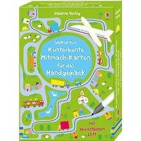 50 Karten: Kunterbunte Mitmach-Karten für das Handgepäck 50 Karten: Kunterbunte Mitmach-Karten für das Handgepäck von Usborne Verlag
