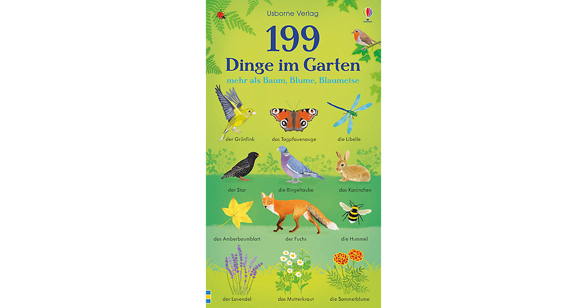 Buch - 199 Dinge im Garten von Usborne Verlag