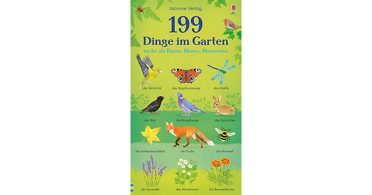 Buch - 199 Dinge im Garten Buch - 199 Dinge im Garten von Usborne Verlag