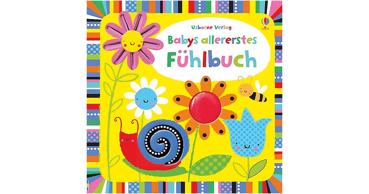 Buch - Babys allererstes Fühlbuch von Usborne Verlag