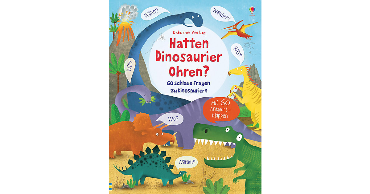 Buch - Hatten Dinosaurier Ohren? von Usborne Verlag
