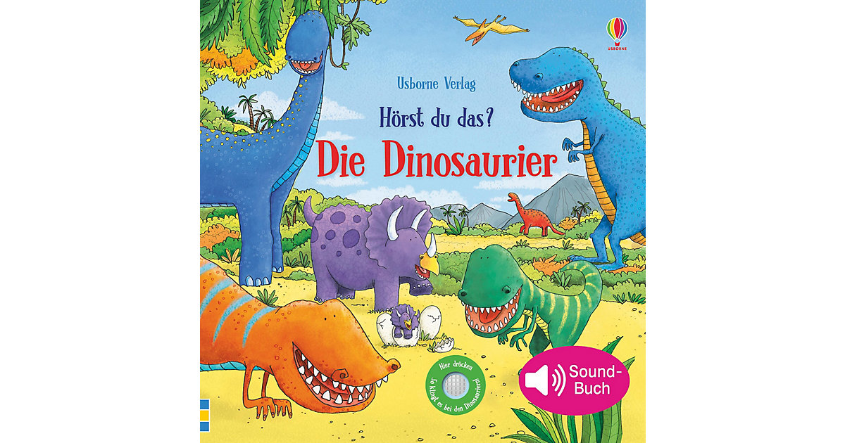 Buch - Hörst du das? Die Dinosaurier von Usborne Verlag