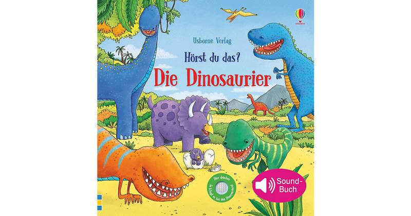 Buch - Hörst du das? Die Dinosaurier von Usborne Verlag